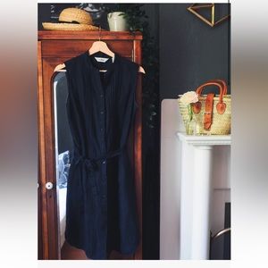 LLBean 100% Linen Dress